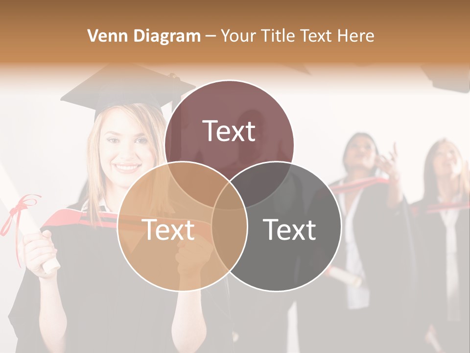 Throw Degree Graduates PowerPoint Template