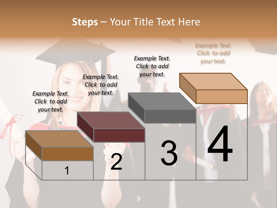 Throw Degree Graduates PowerPoint Template