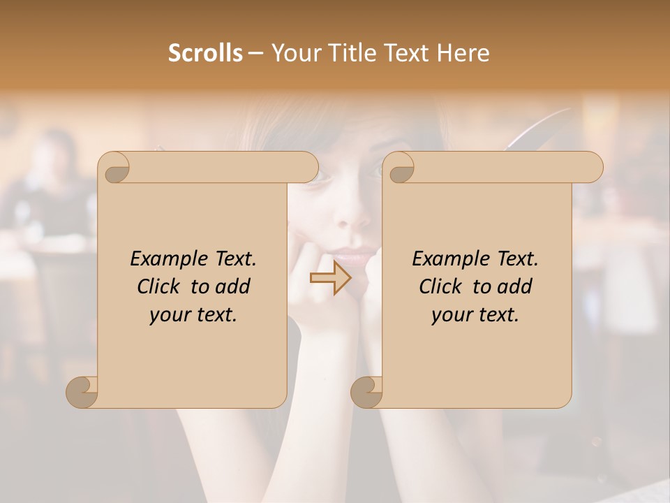Artistic Happy Card PowerPoint Template