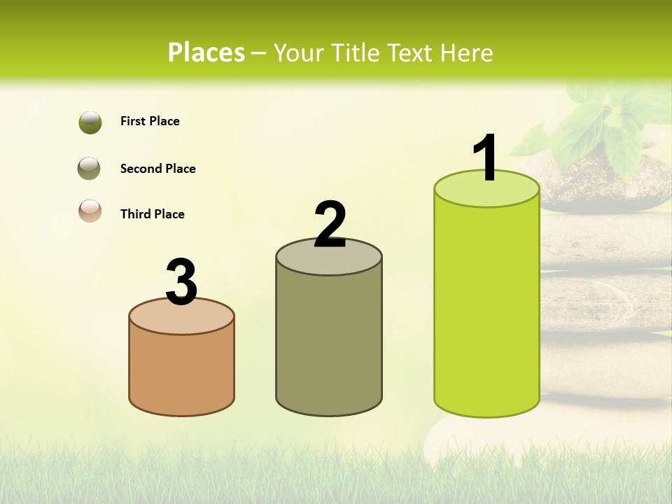 Beauty Meditation Backdrop PowerPoint Template