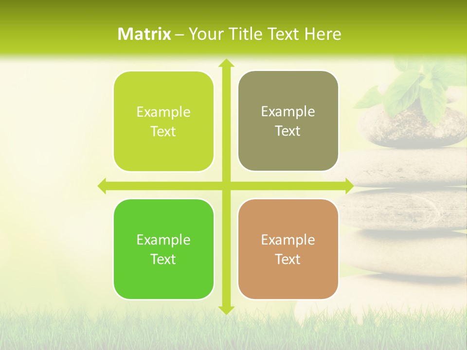 Beauty Meditation Backdrop PowerPoint Template