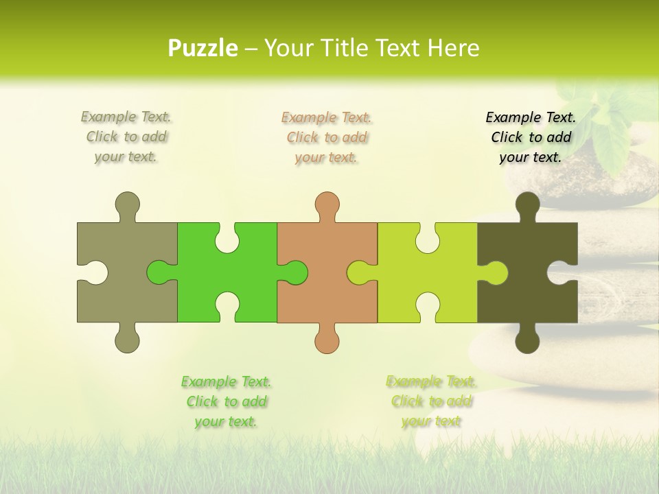 Beauty Meditation Backdrop PowerPoint Template