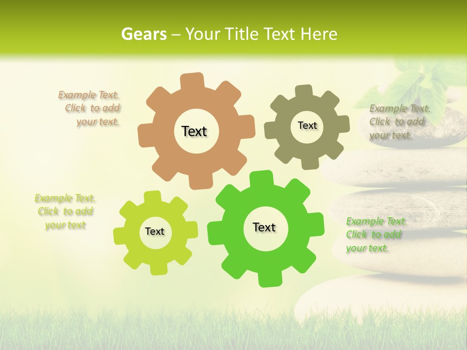 Beauty Meditation Backdrop PowerPoint Template