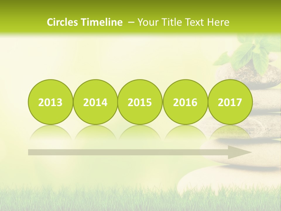 Beauty Meditation Backdrop PowerPoint Template