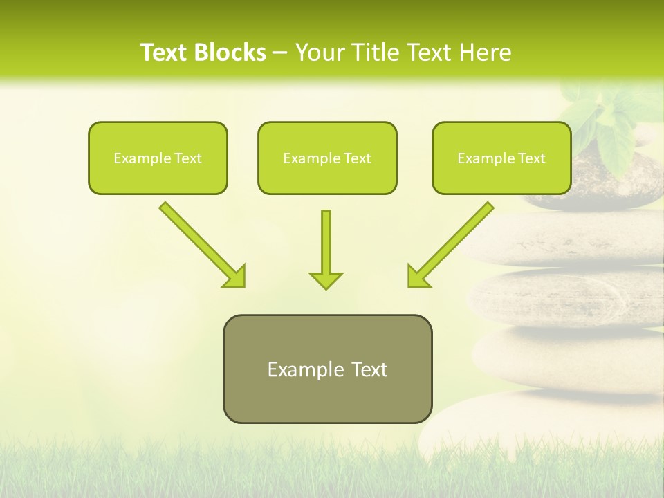 Beauty Meditation Backdrop PowerPoint Template