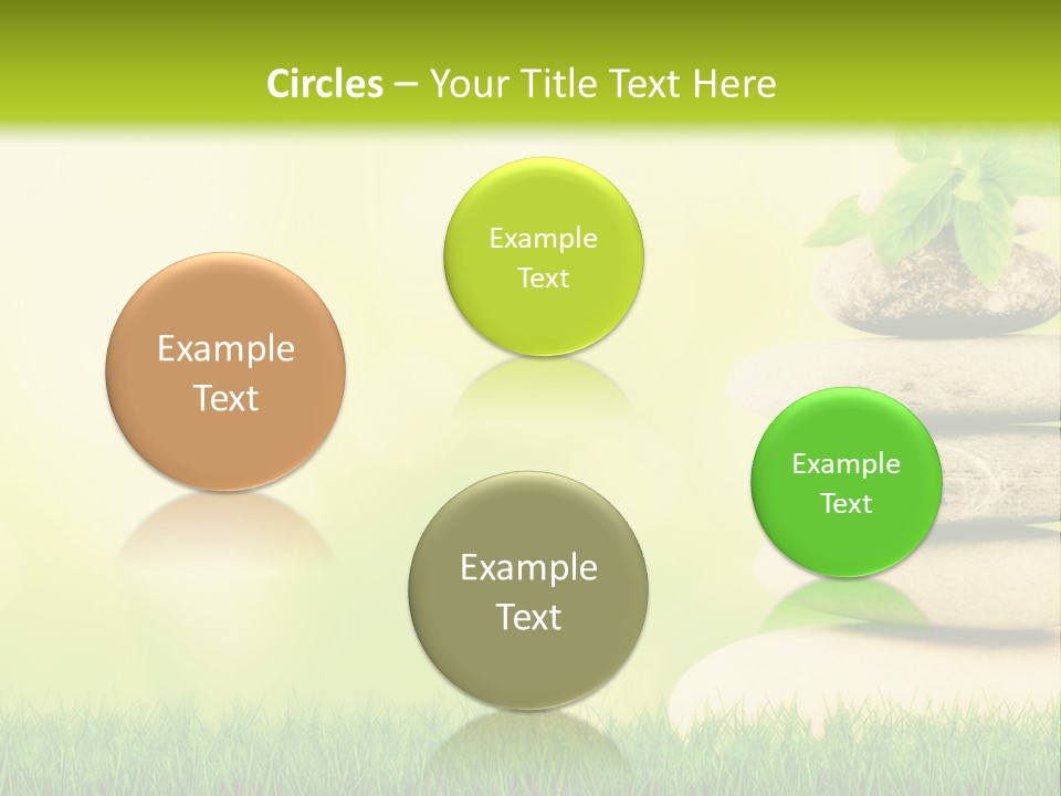 Beauty Meditation Backdrop PowerPoint Template