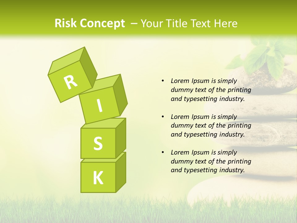 Beauty Meditation Backdrop PowerPoint Template