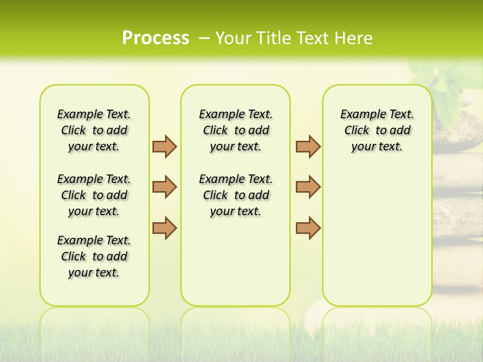 Beauty Meditation Backdrop PowerPoint Template