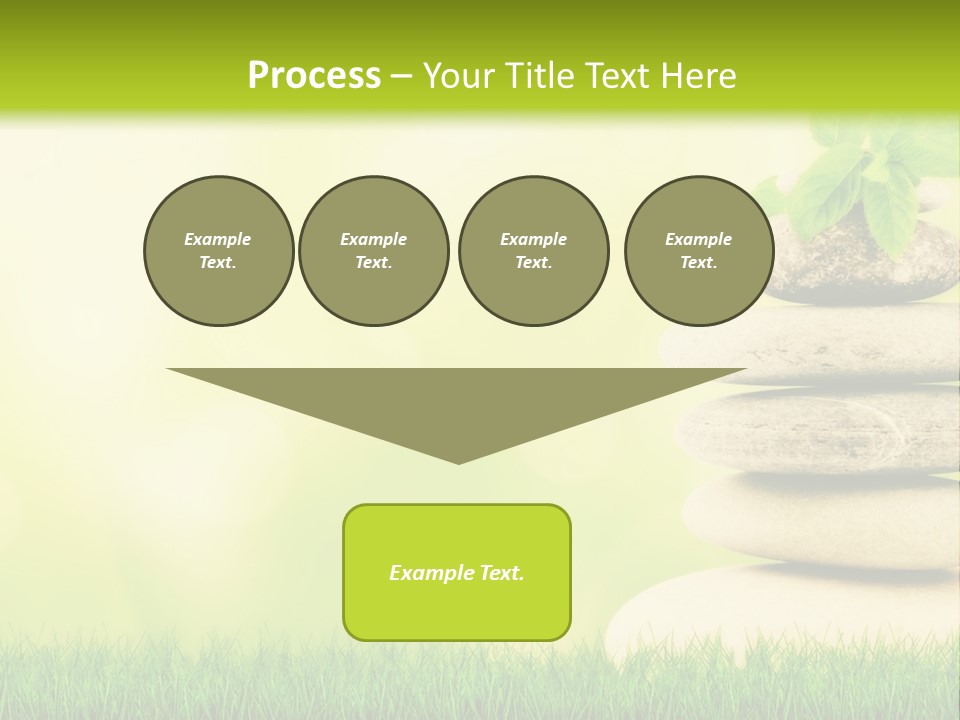 Beauty Meditation Backdrop PowerPoint Template