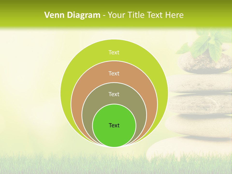 Beauty Meditation Backdrop PowerPoint Template