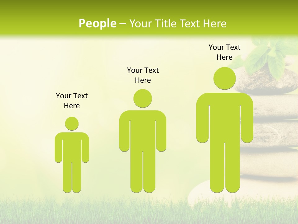 Beauty Meditation Backdrop PowerPoint Template