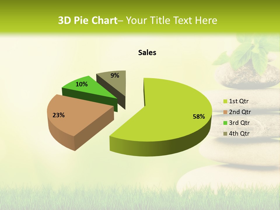 Beauty Meditation Backdrop PowerPoint Template