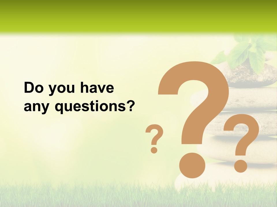 Beauty Meditation Backdrop PowerPoint Template