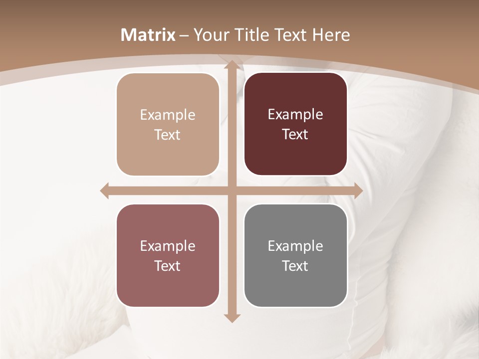 Pensive Headache Mother PowerPoint Template