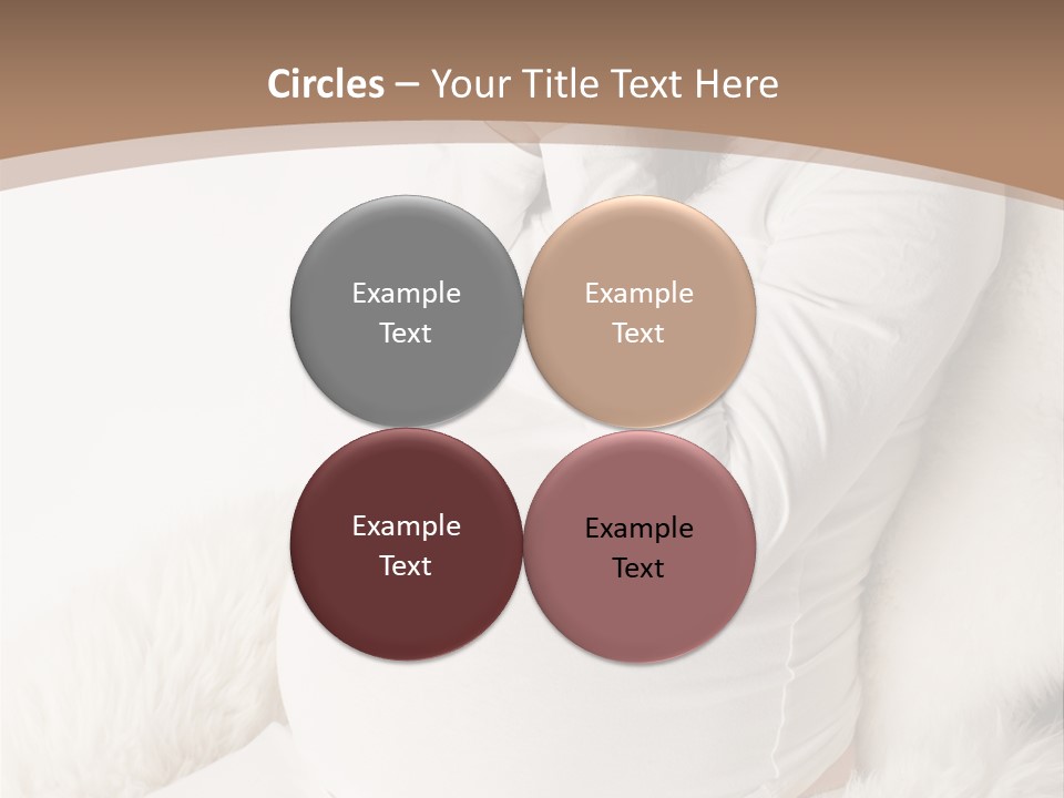 Pensive Headache Mother PowerPoint Template