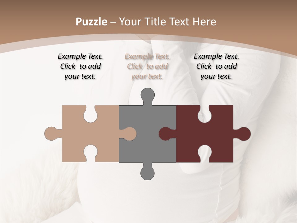 Pensive Headache Mother PowerPoint Template