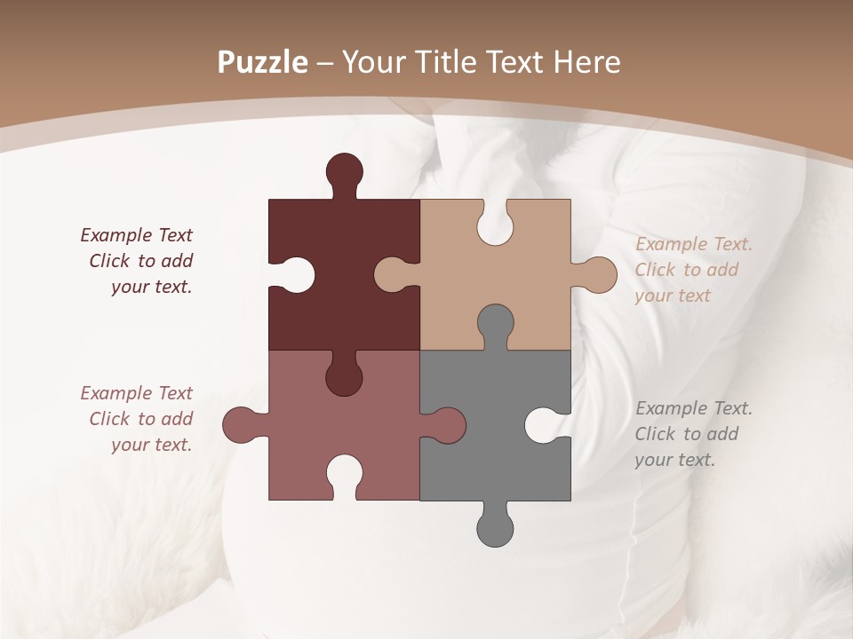 Pensive Headache Mother PowerPoint Template