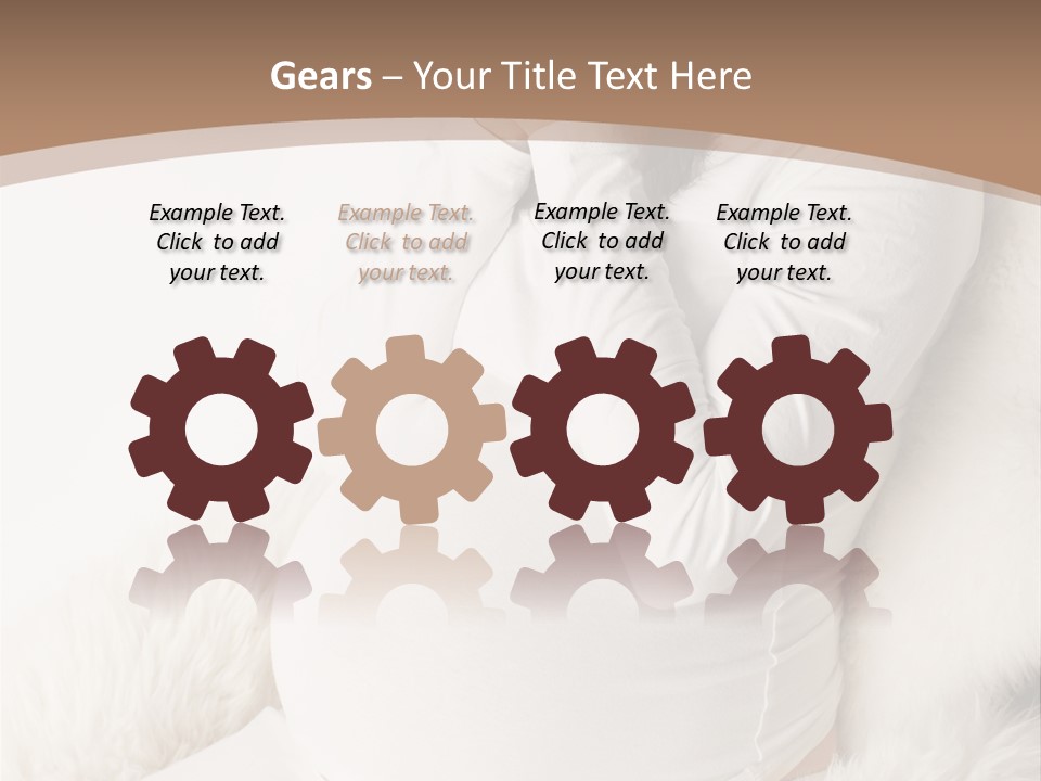 Pensive Headache Mother PowerPoint Template