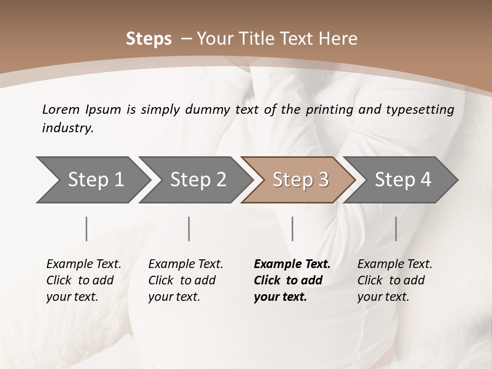 Pensive Headache Mother PowerPoint Template