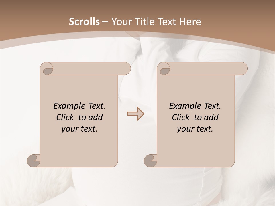 Pensive Headache Mother PowerPoint Template