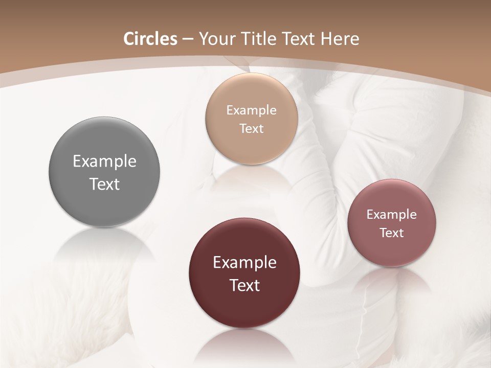 Pensive Headache Mother PowerPoint Template