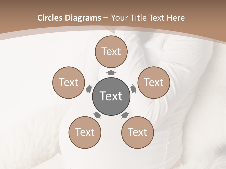 Pensive Headache Mother PowerPoint Template