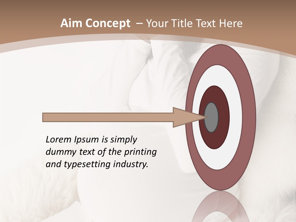 Pensive Headache Mother PowerPoint Template