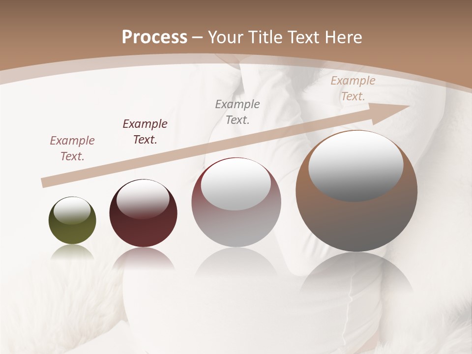 Pensive Headache Mother PowerPoint Template