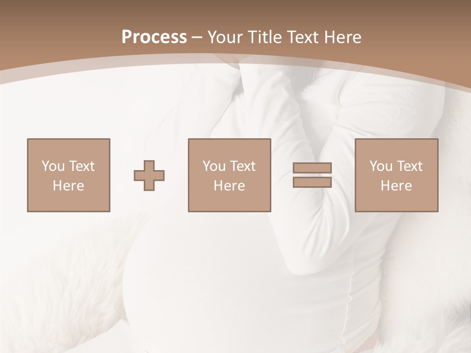 Pensive Headache Mother PowerPoint Template