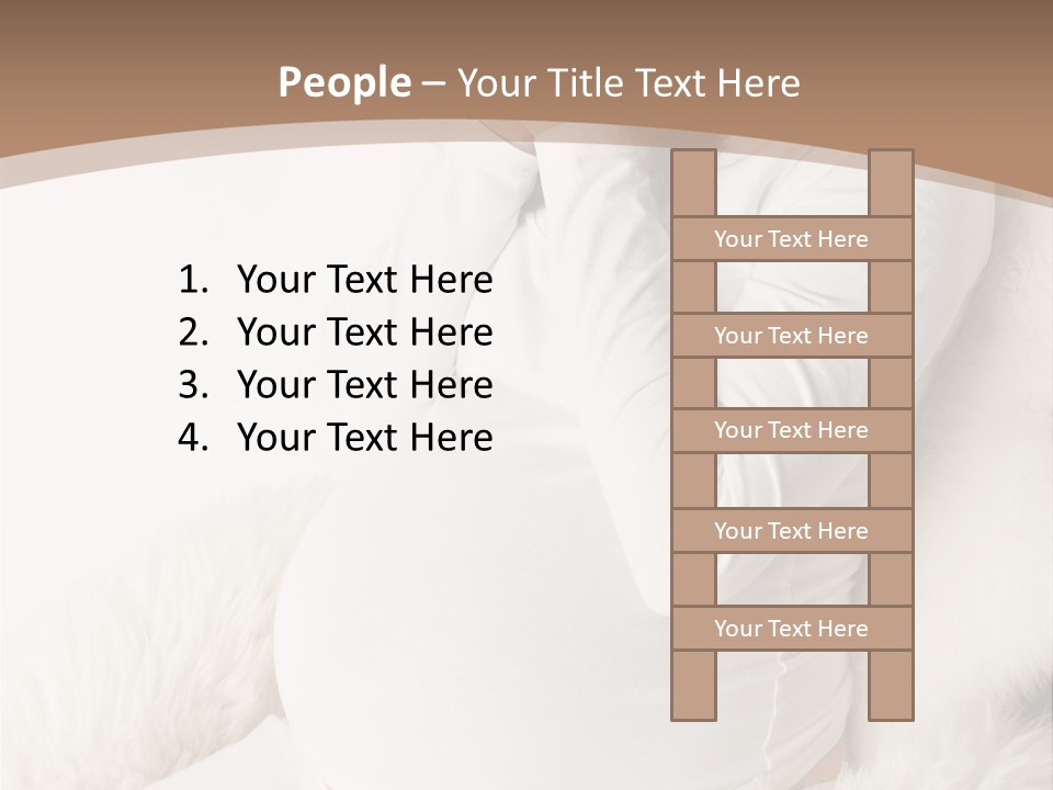 Pensive Headache Mother PowerPoint Template