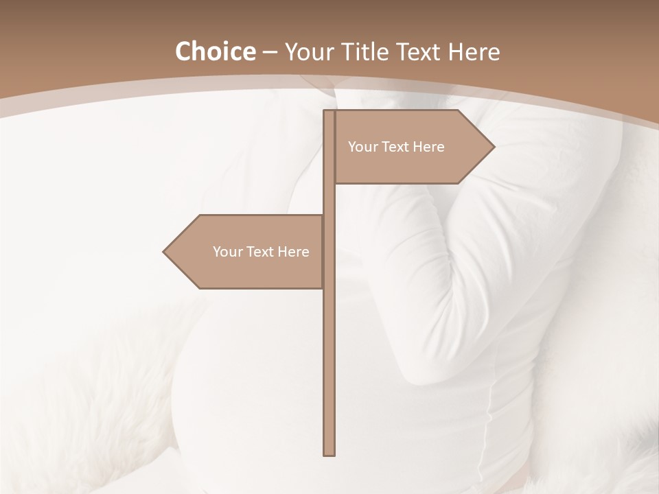 Pensive Headache Mother PowerPoint Template