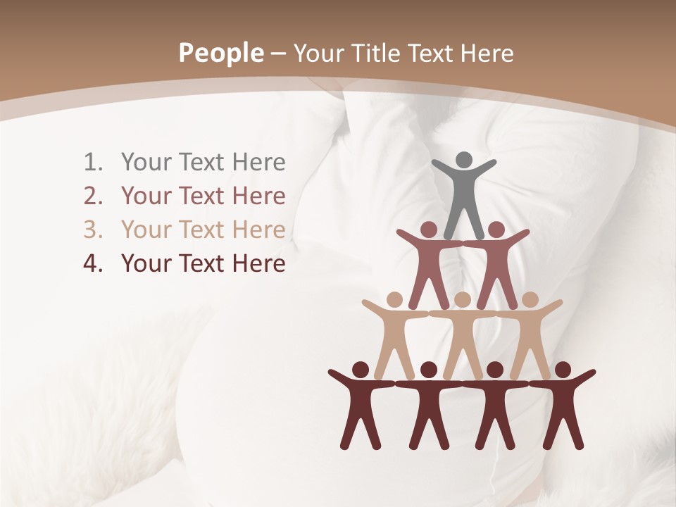 Pensive Headache Mother PowerPoint Template