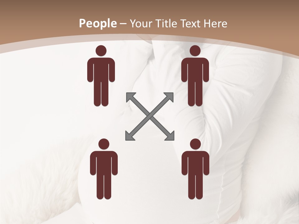 Pensive Headache Mother PowerPoint Template