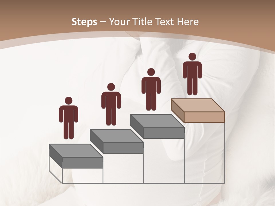 Pensive Headache Mother PowerPoint Template