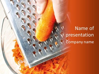 Grate Raw Hand PowerPoint Template