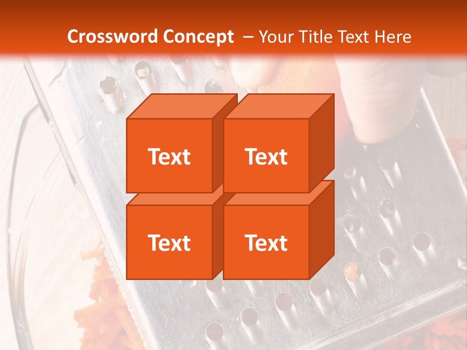 Grate Raw Hand PowerPoint Template