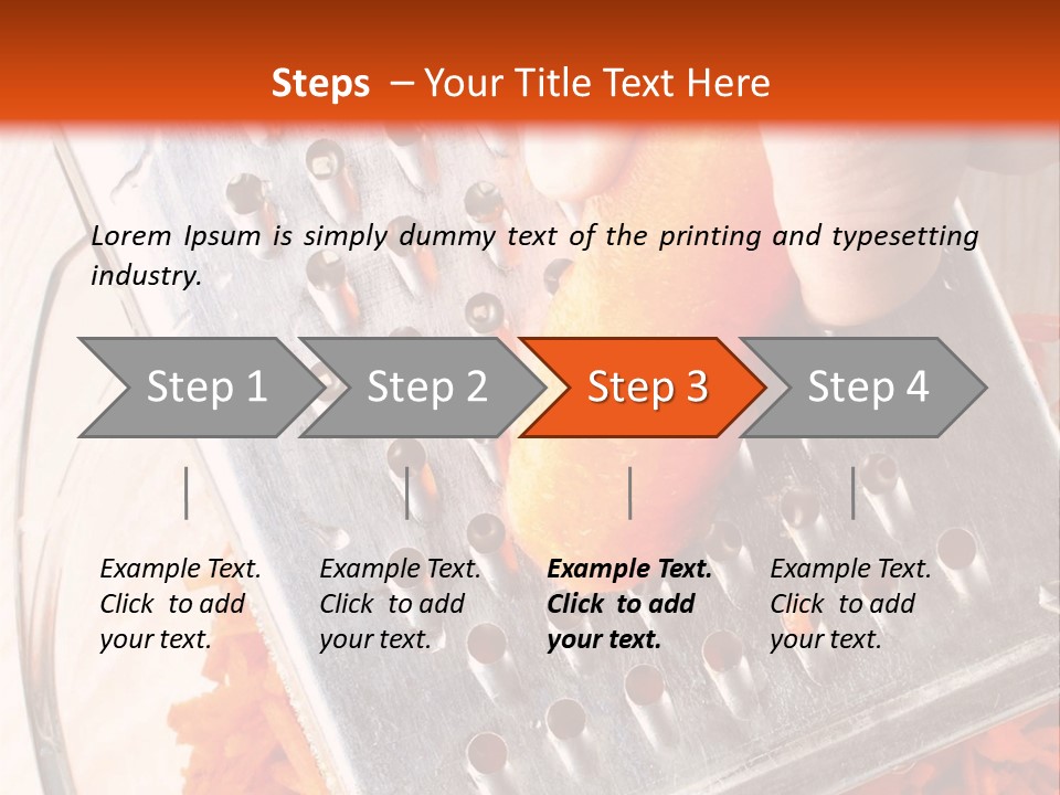 Grate Raw Hand PowerPoint Template