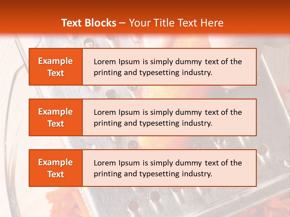 Grate Raw Hand PowerPoint Template
