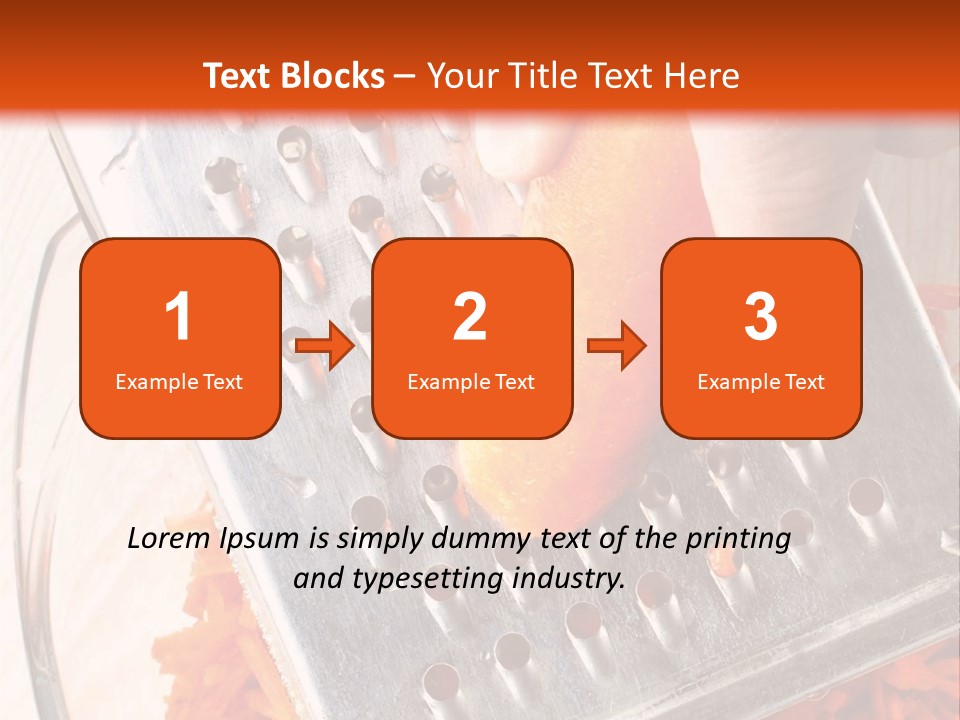 Grate Raw Hand PowerPoint Template