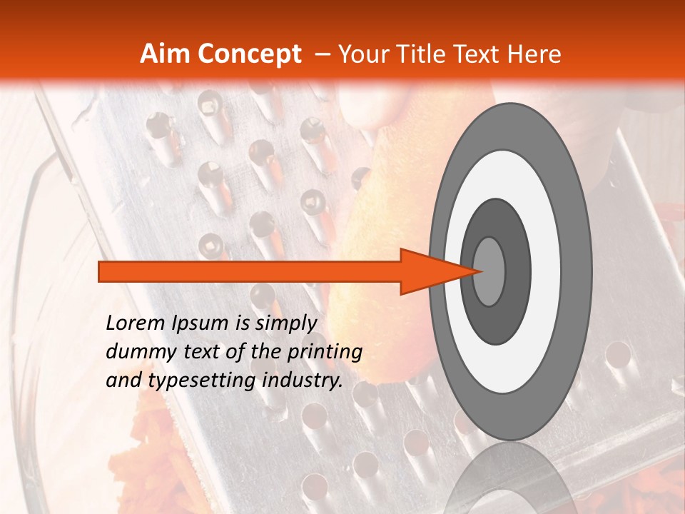 Grate Raw Hand PowerPoint Template