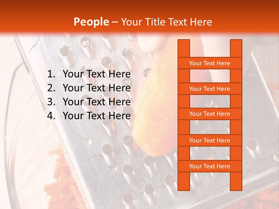 Grate Raw Hand PowerPoint Template