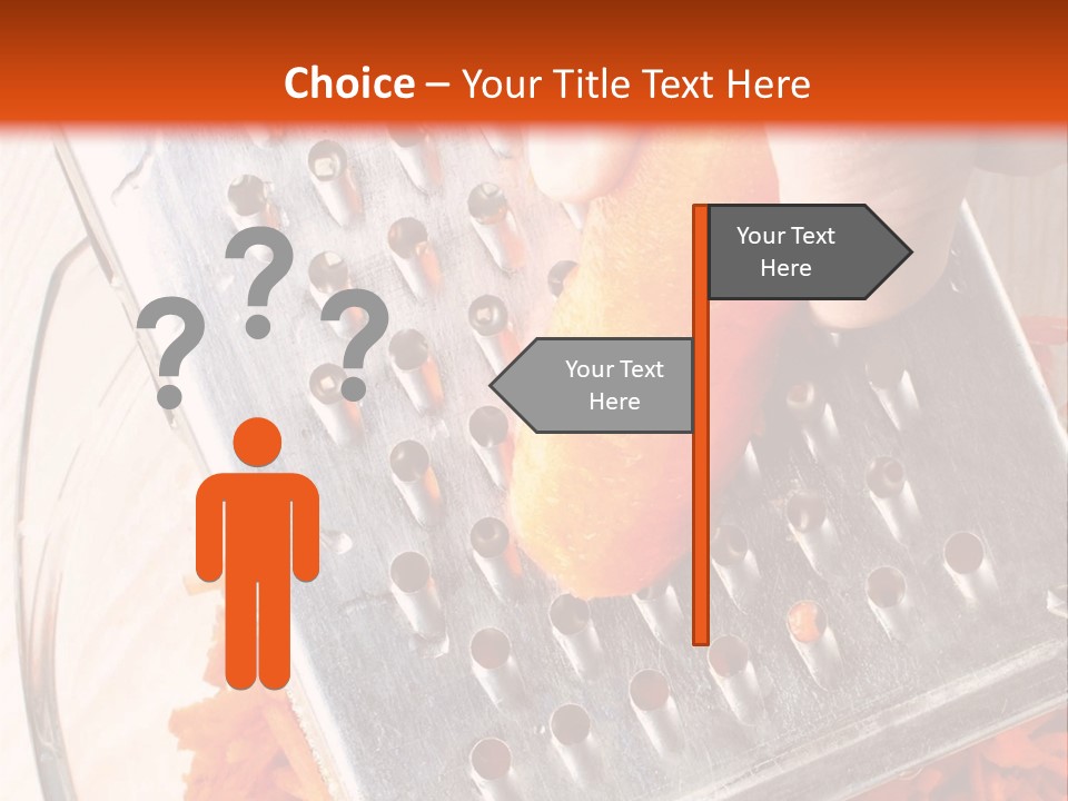 Grate Raw Hand PowerPoint Template