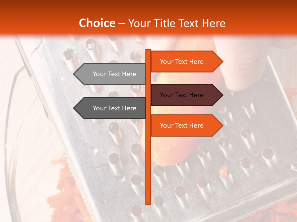 Grate Raw Hand PowerPoint Template