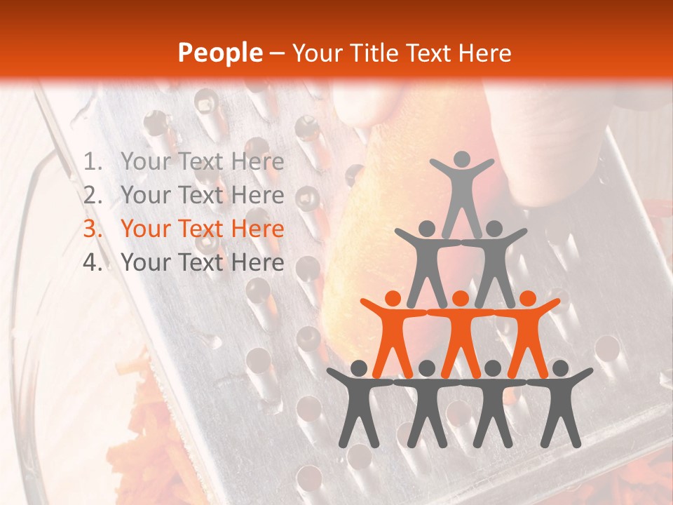 Grate Raw Hand PowerPoint Template