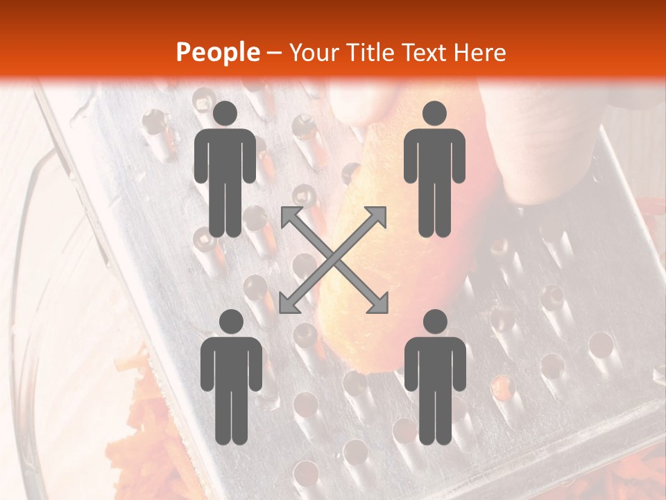 Grate Raw Hand PowerPoint Template