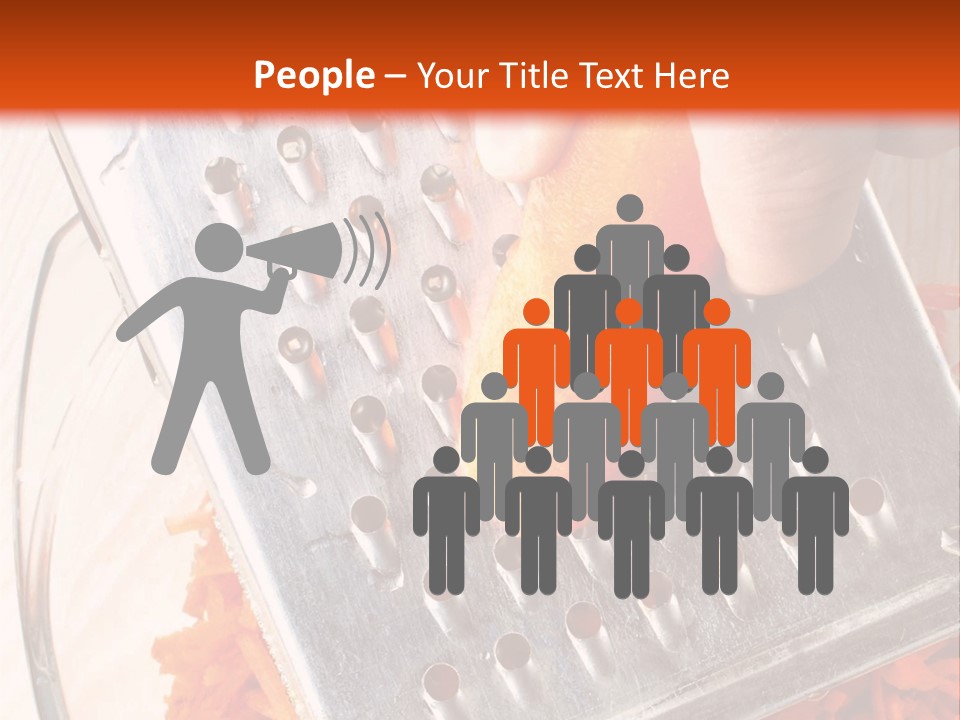 Grate Raw Hand PowerPoint Template