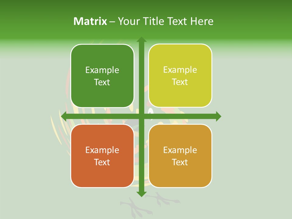 Spot Tropical Bird PowerPoint Template