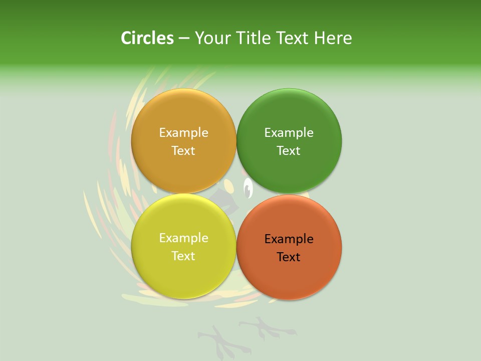 Spot Tropical Bird PowerPoint Template