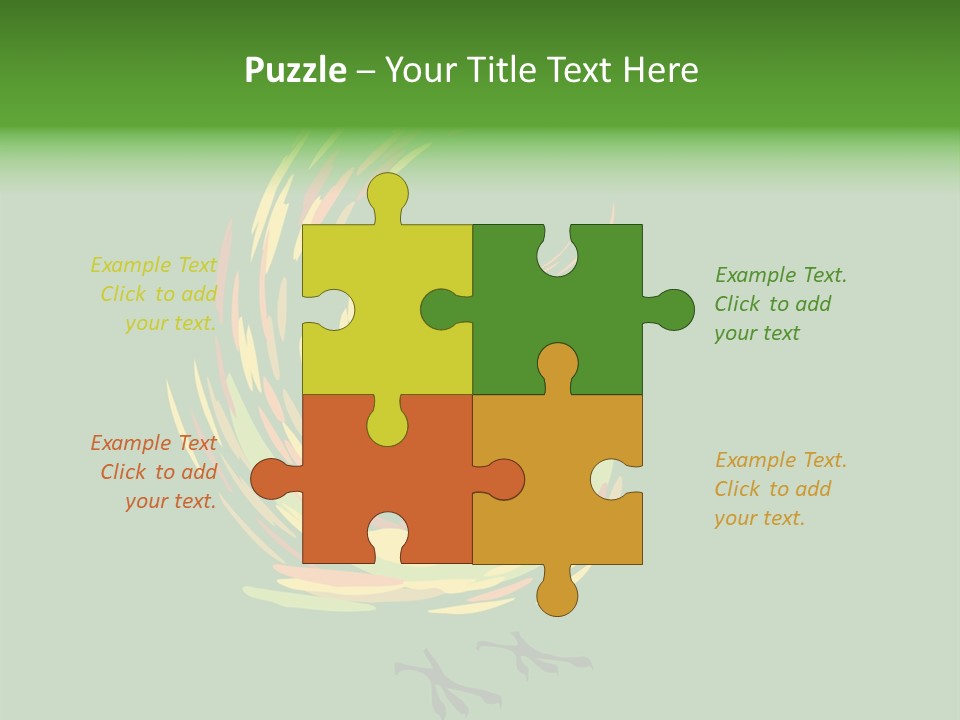 Spot Tropical Bird PowerPoint Template