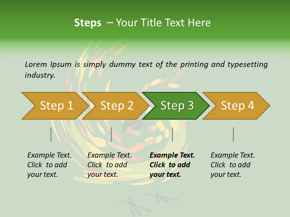 Spot Tropical Bird PowerPoint Template